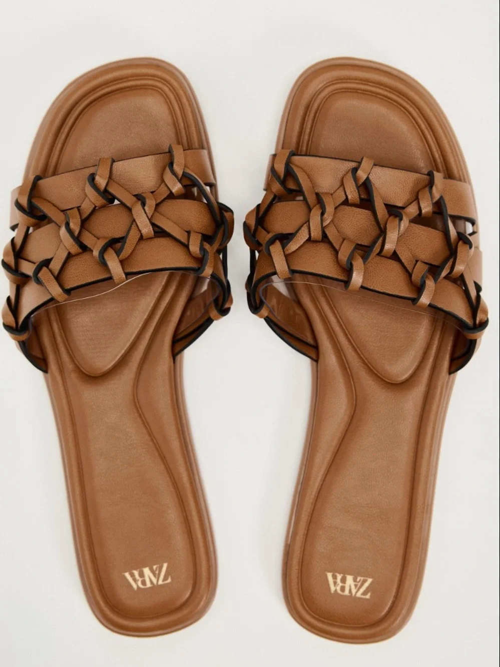 ZARA Flat Slider Sandals - Picture 3 of 7